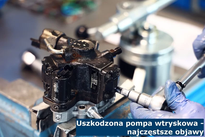 Uszkodzona pompa wtryskowa