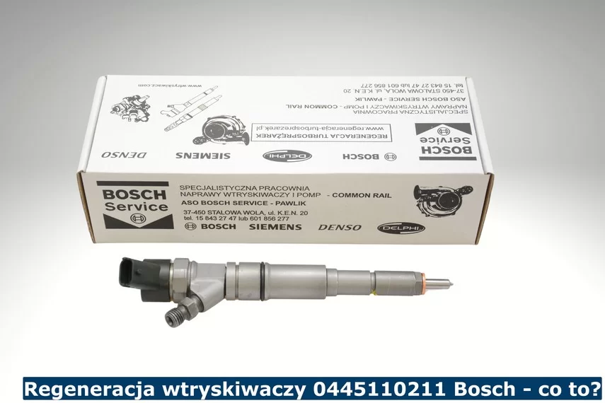 Regeneracja wtryskiwaczy 0445110211 Bosch - co to?