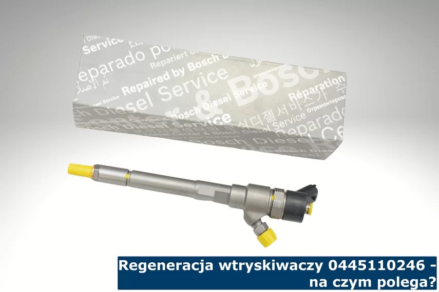 Regeneracja wtryskiwaczy 0445110246 - na czym polega?