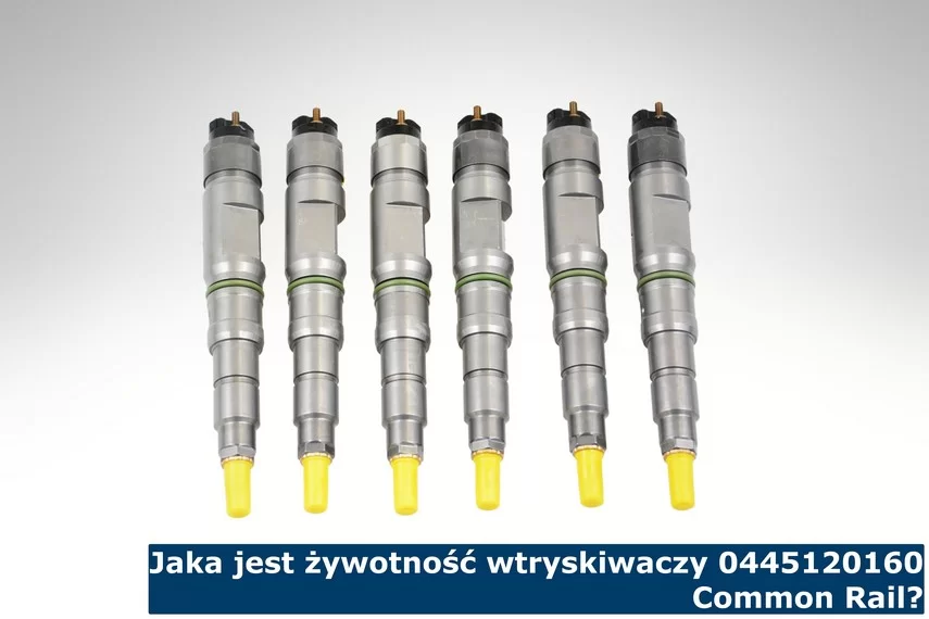 Jaka jest żywotność wtrysków 0445120160 Common Rail?