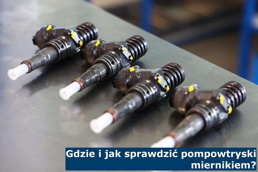 Gdzie i jak sprawdzić pompowtryski miernikiem? Sprawdzania pompowtrysków