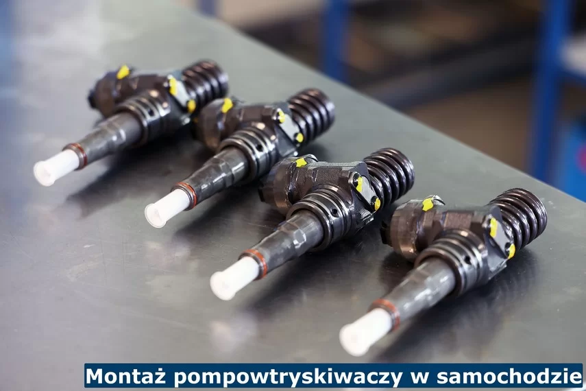 Montaż pompowtrysków w samochodzie