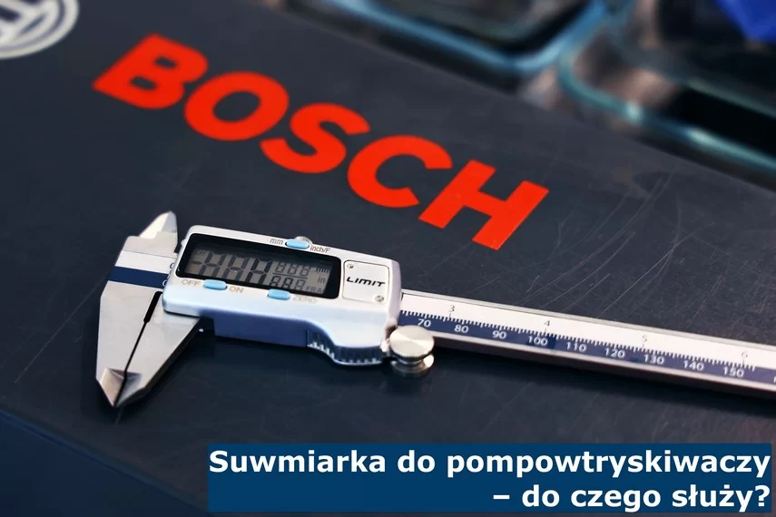 Suwmiarka do pompowtryskiwaczy