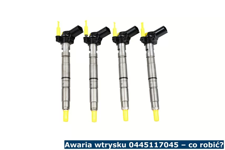 Awaria wtrysku 0445117045 - co robić Awaria wtrysku 0445117045 - co robić