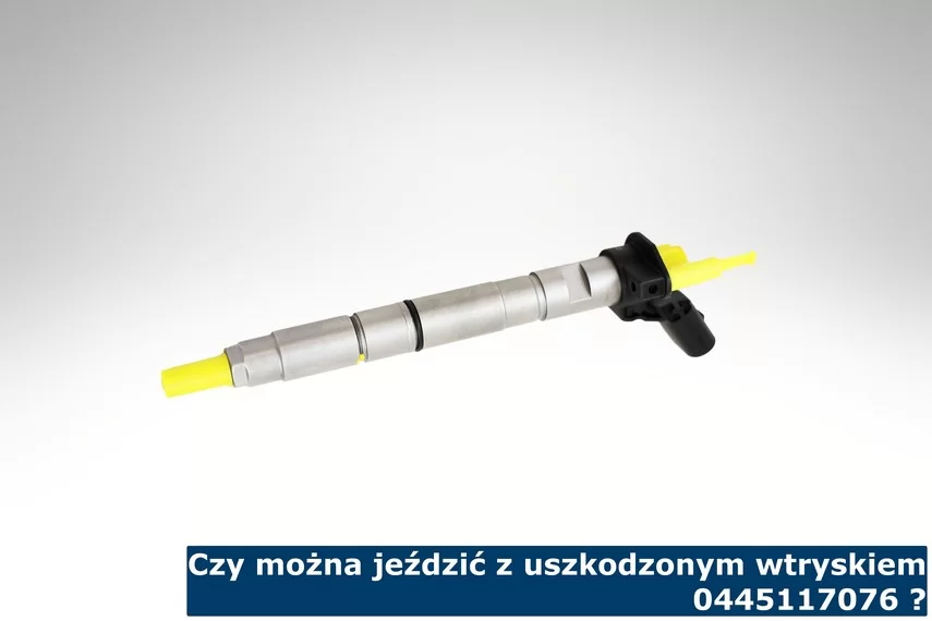 Czy można jeździć z uszkodzonym wtryskiem 04451170761?