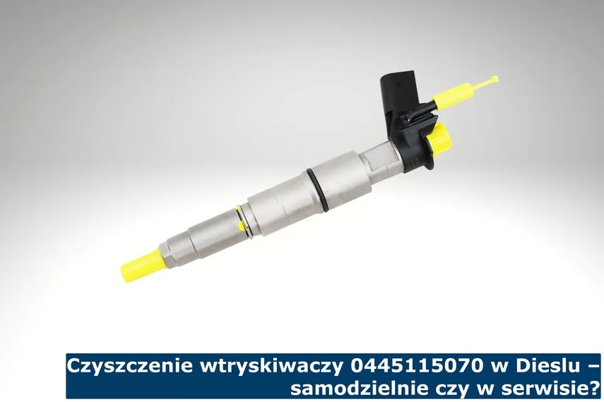 Czyszczenie wtryskiwaczy 0445115070 w Dieslu – samodzielnie czy w serwisie?