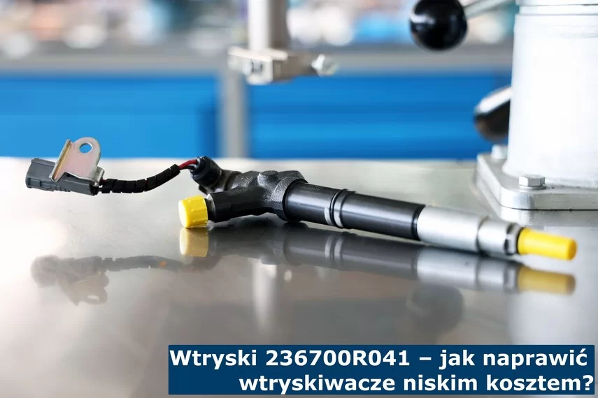 Wtryski 236700R041 – jak naprawić wtryskiwacze niskim kosztem?