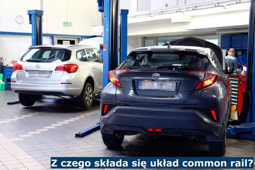 Z czego składa się układ common rail? Układ common rail