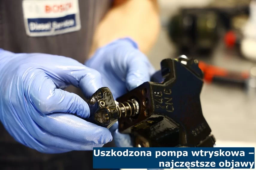 Uszkodzona pompa wtryskowa - objawy