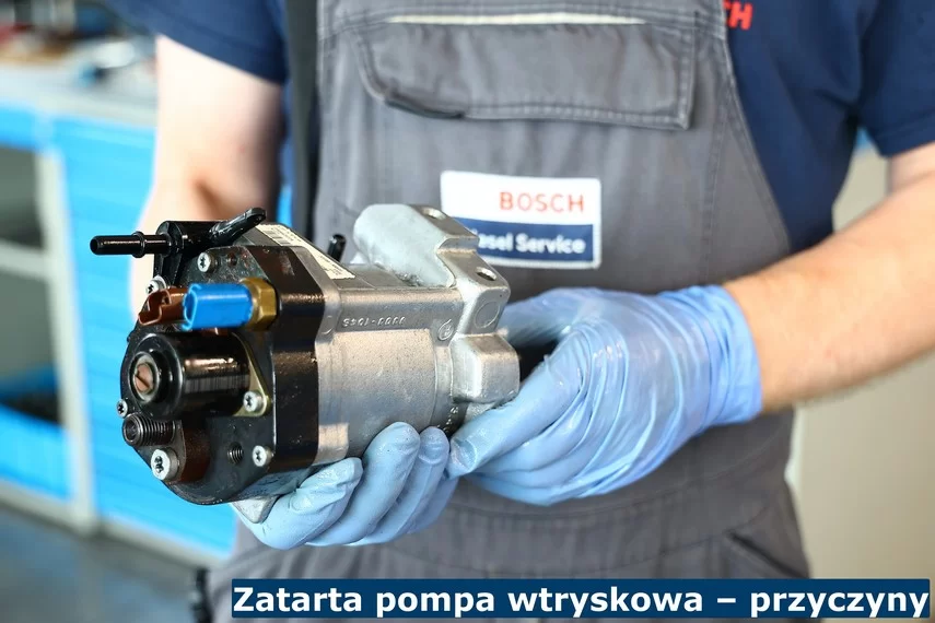 Zatarta pompa wtryskowa