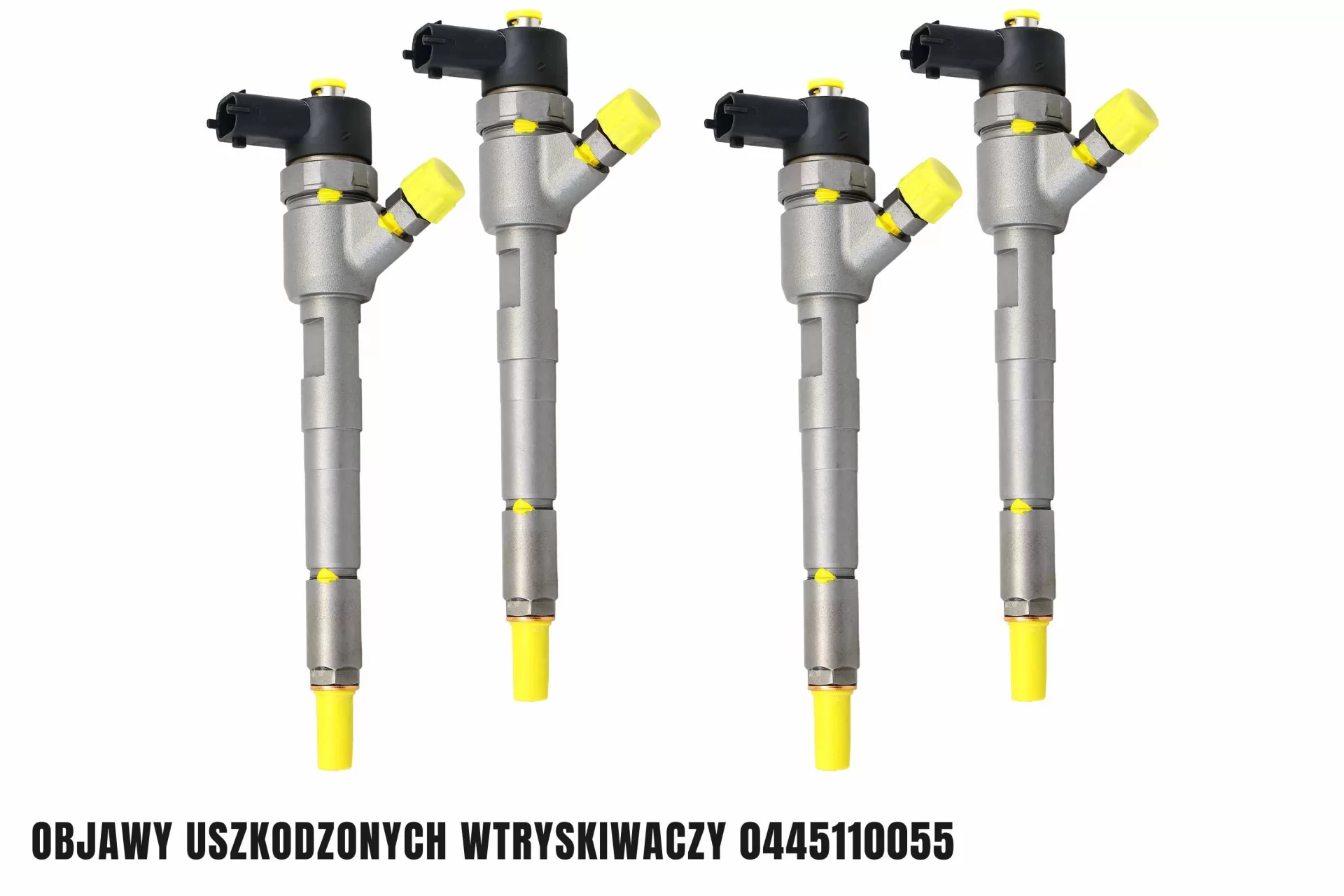 Objawy uszkodzonych wtryskiwaczy 04451100551