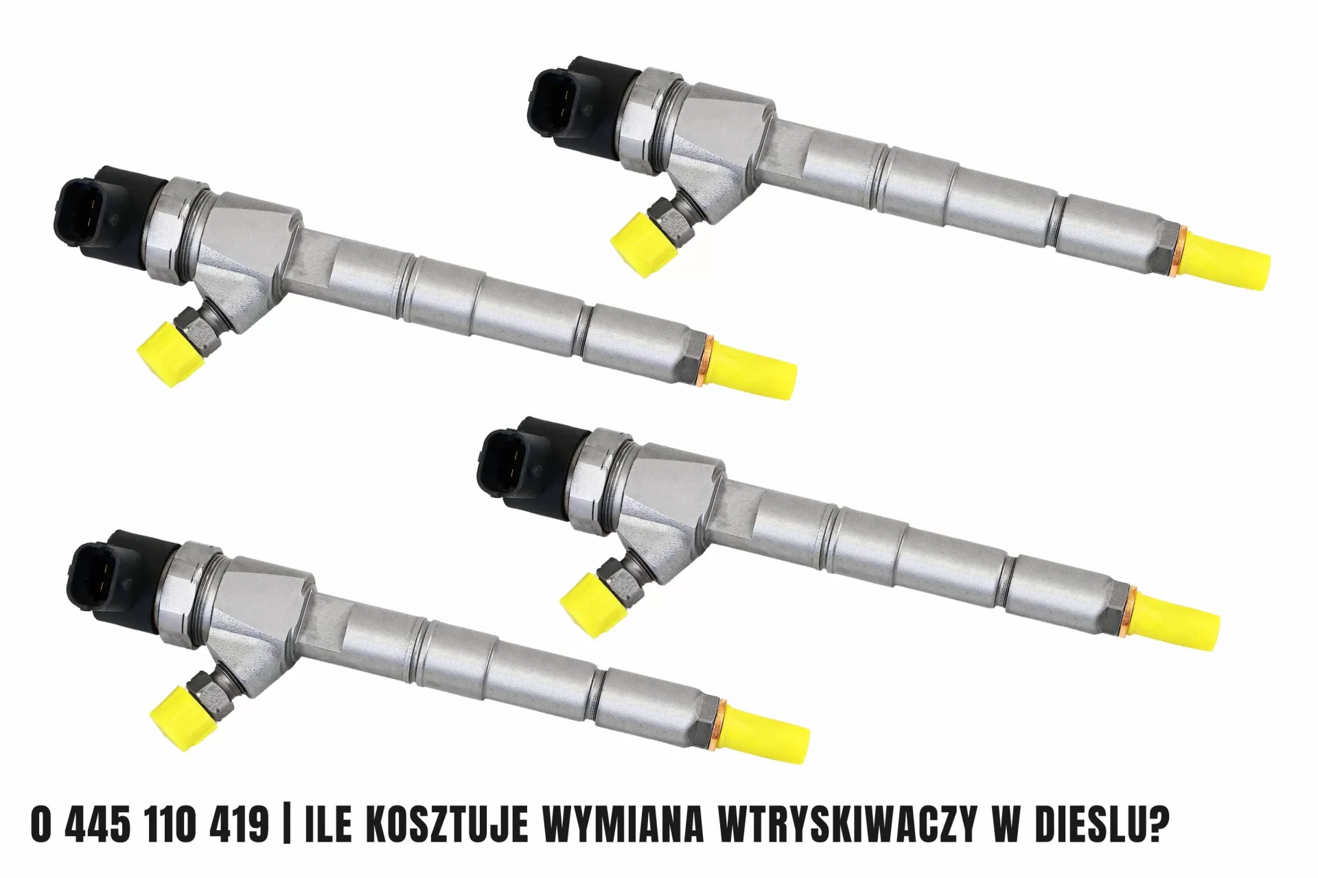 0 445 110 419 | Ile kosztuje wymiana wtryskiwaczy w Dieslu?