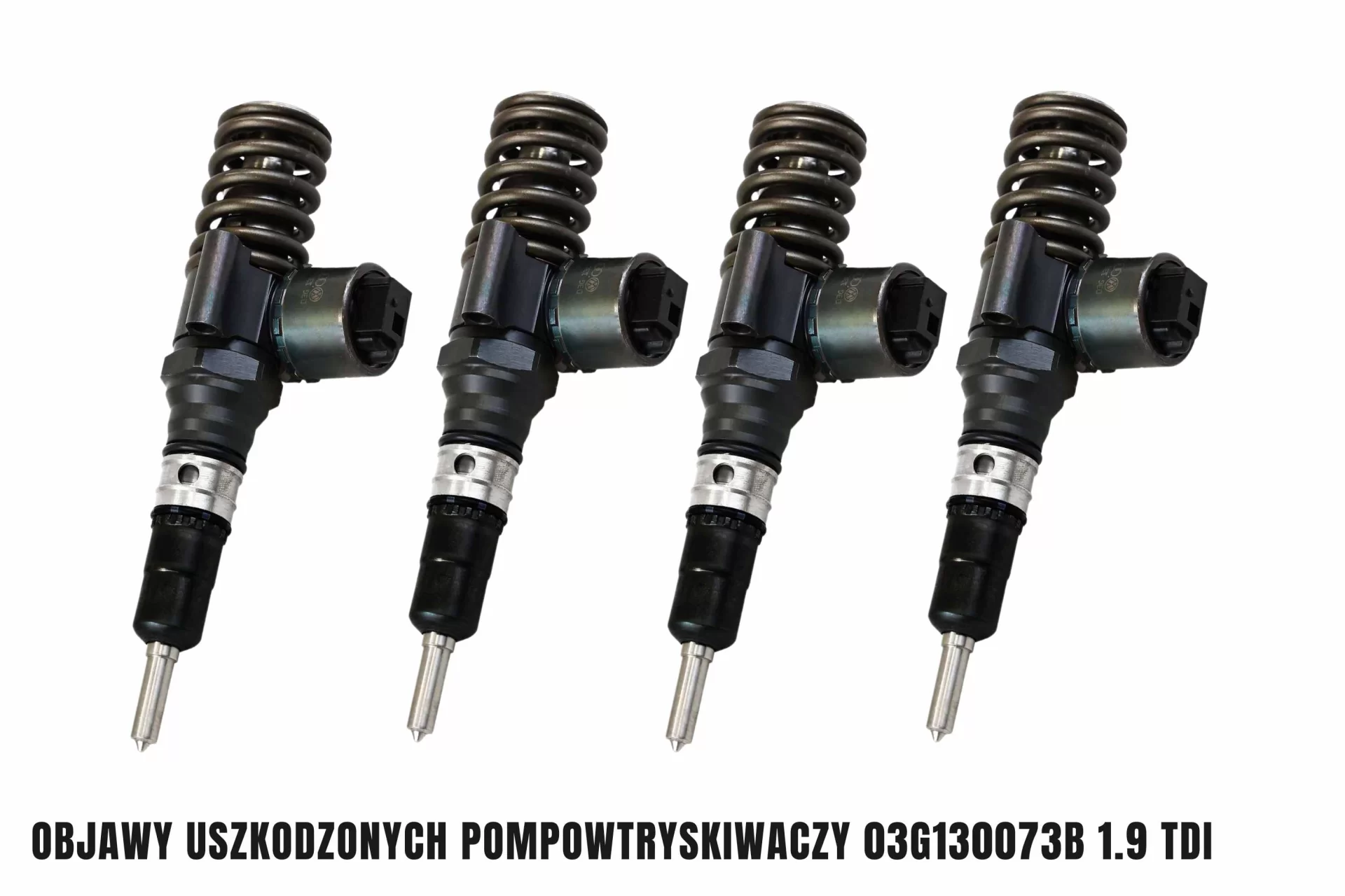 Objawy uszkodzonych pompowtryskiwaczy 03G130073B 1.9 TDI