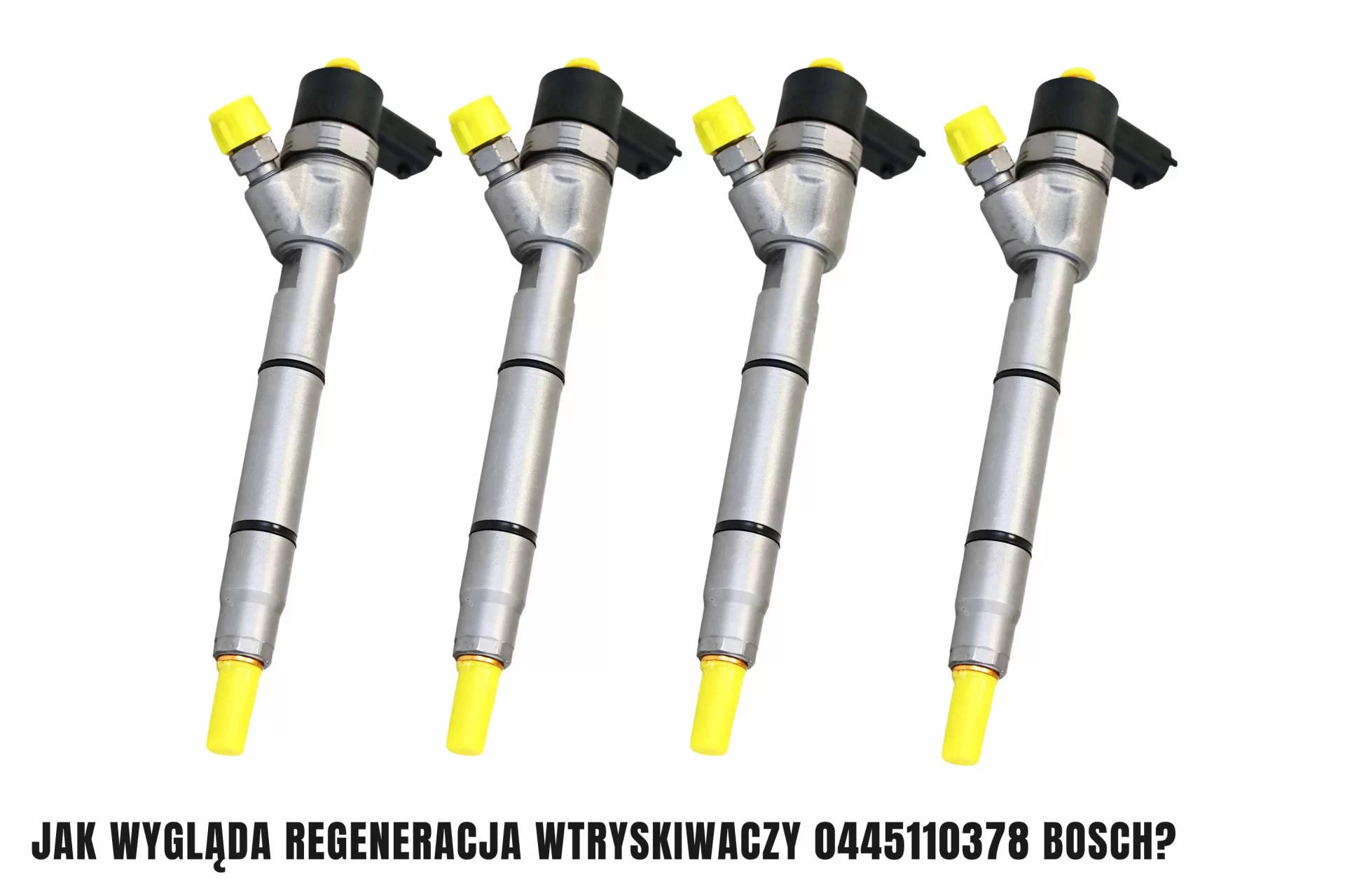 Jak wygląda regeneracja wtryskiwaczy 0445110378 Bosch?