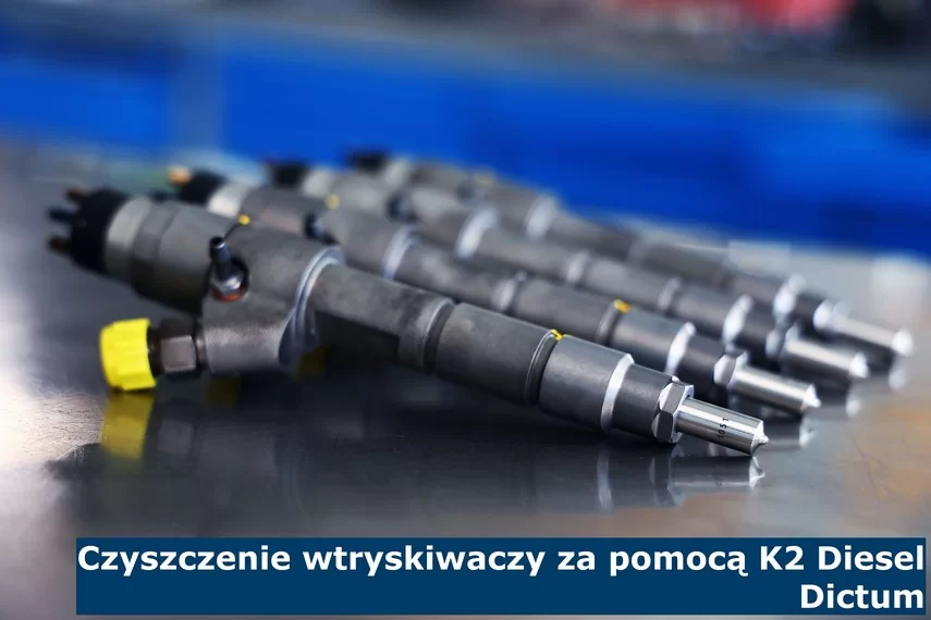 Czyszczenie wtryskiwaczy za pomocą K2 Diesel Dictum - Preparat do czyszczenia wtryskiwaczy Diesla - opinie Czyszczenie wtryskiwaczy za pomocą K2 Diesel Dictum - Preparat do czyszczenia wtryskiwaczy Diesla - opinie