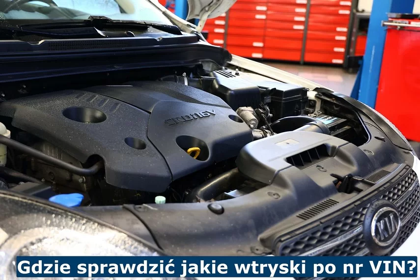 Gdzie sprawdzić jakie wtryski po nr VIN? Jakie wtryski po nr VIN?