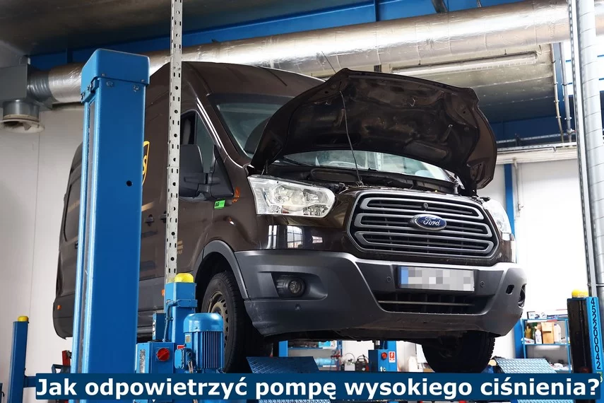 Pompa wysokiego ciśnienia - jak odpowietrzyć?