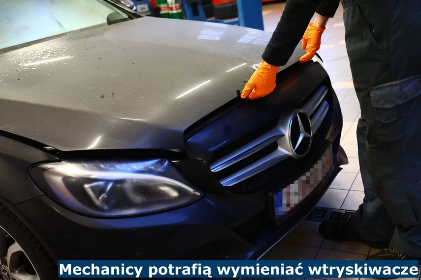 Mechanicy potrafią wymieniać wtryski