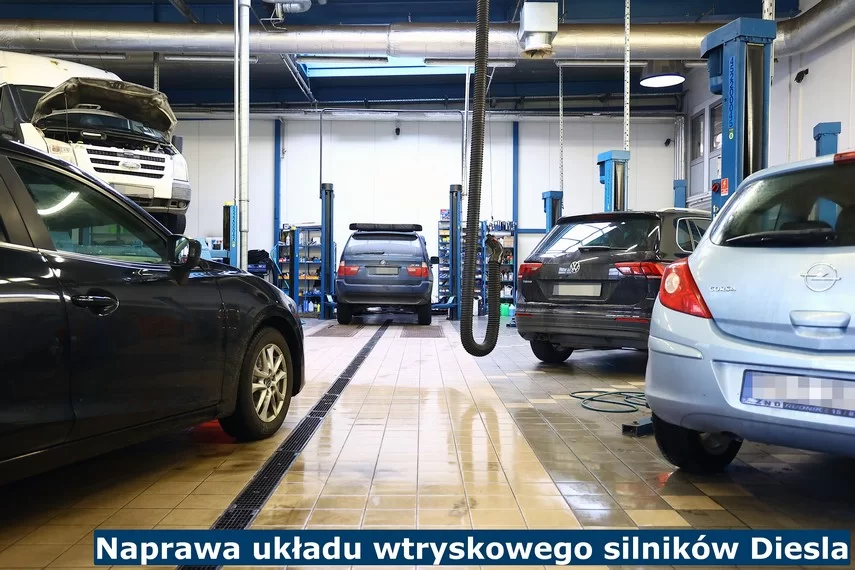 Naprawa układu paliwowego silników Diesla