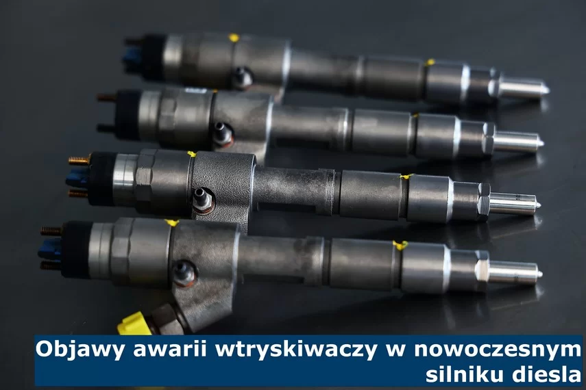 Objawy awarii wtryskiwaczy w nowoczesnym silniku diesla - Rozkodowane wtryski - objawy