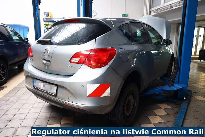 Regulator ciśnienia na listwie Common Rail Regulator ciśnienia w zasobniku