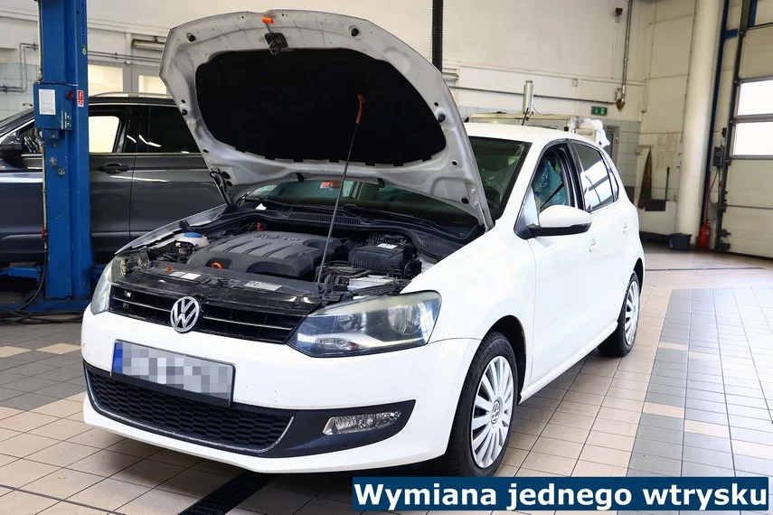 Wymiana jednego wtrysku Wymiana jednego wtryskiwacza