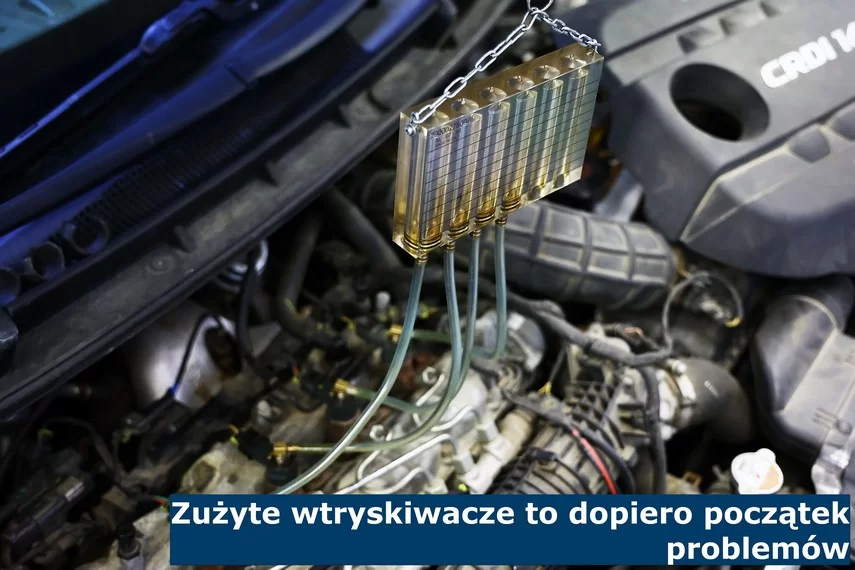 Zużyte wtryskiwacze to dopiero początek problemów - Zablokowany wtrysk