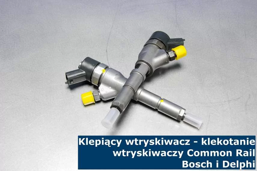 Odgłosy klekotania i metalicznego klepania świadczą o uszkodzeniu wtryskiwacza