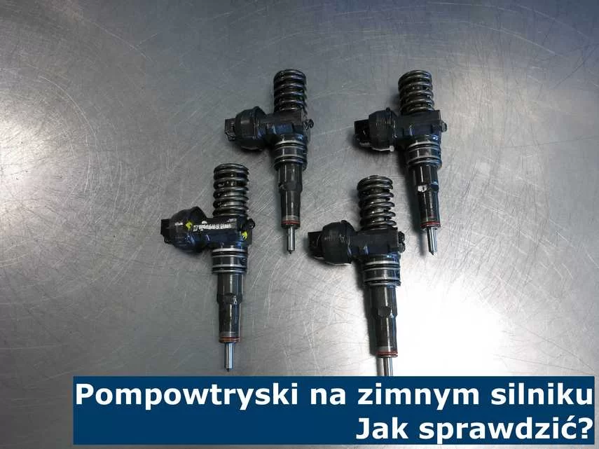 Uszkodzone pompowtryskiwacze pracują niepoprawnie na zimnym silniku