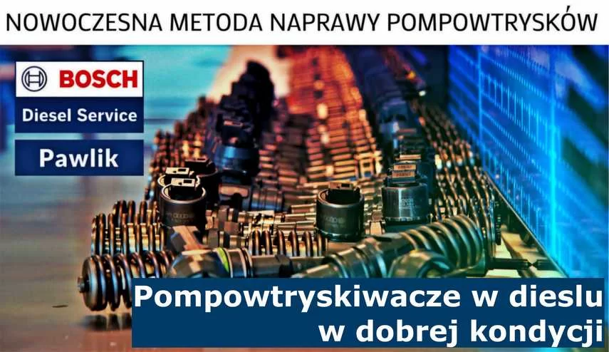 Pompowtryskiwacze w silnikach diesla należy utrzymywać w dobrej kondycji