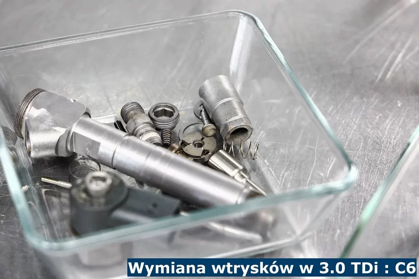 Wymiana wtrysków w 3.0 TDi : C6