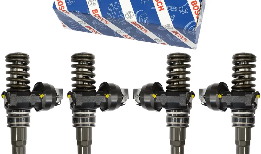 Pompowtryskiwacze Volkswagen Transporter T5 2.5 TDI 0414720210 Bosch 07Z130073F nowe - cena