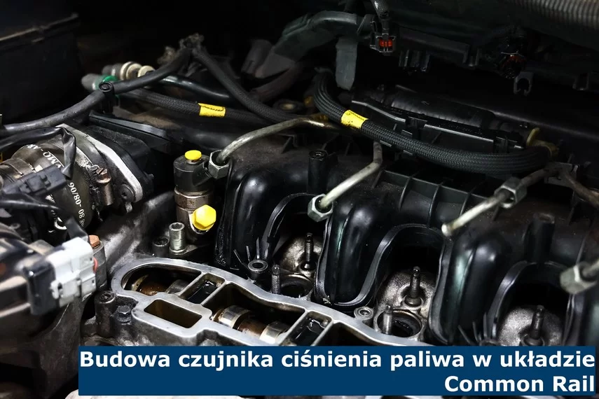 Budowa czujnika ciśnienia paliwa w układzie Common Rail