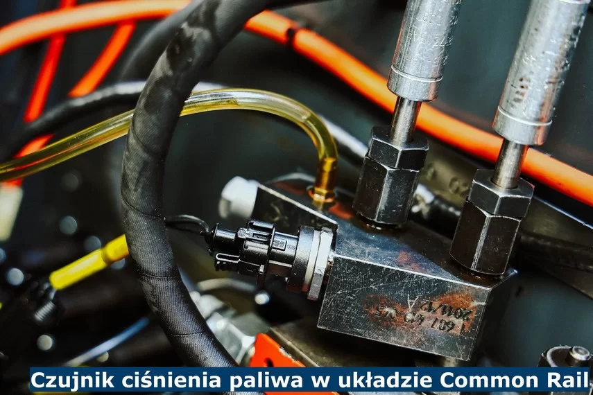 Czujnik ciśnienia paliwa w układzie Common Rail