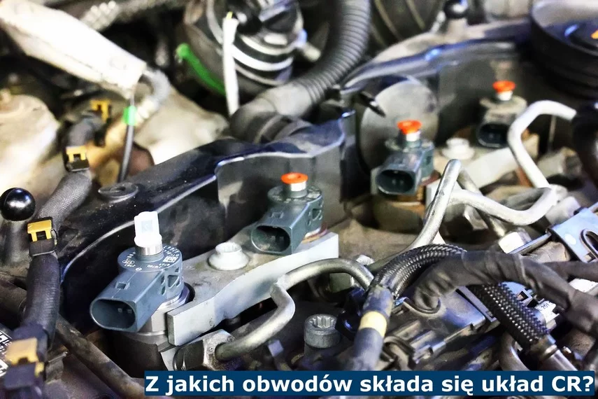 Z jakich obwodów składa się układ CR? Z jakich obwodów składa się układ Common Rail?