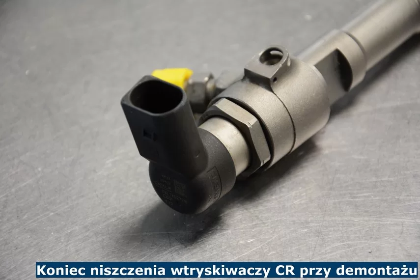 Koniec niszczenia wtryskiwaczy CR przy demontażu