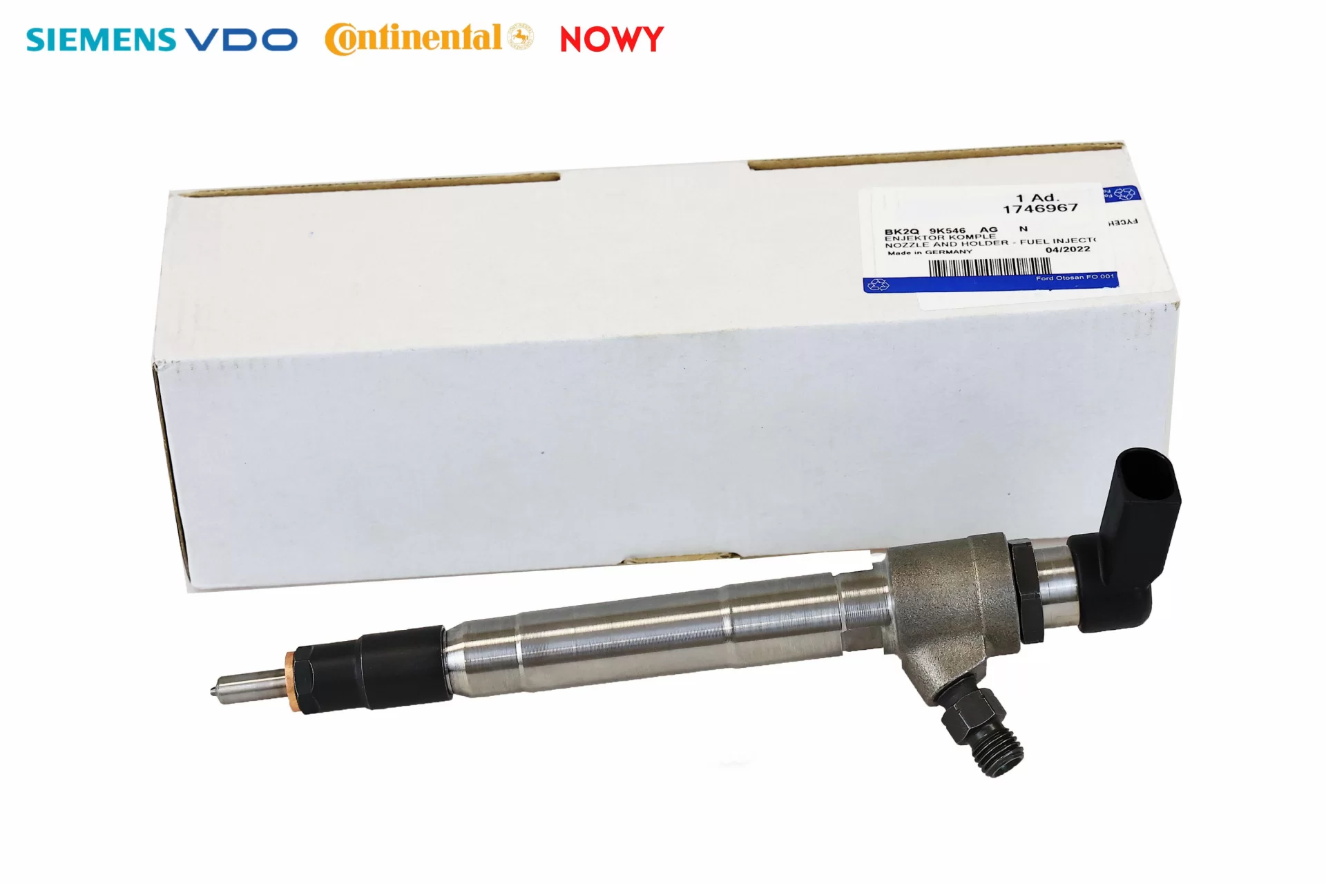 Wtryskiwacz BK2Q-9K546-AG VDO nowy Wtryskiwacz BK2Q-9K546-AG VDO nowy