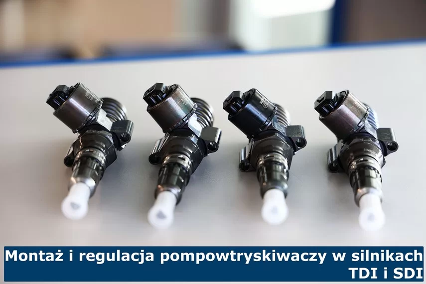 Montaż i regulacja pompowtryskiwaczy w silnikach TDI i SDI