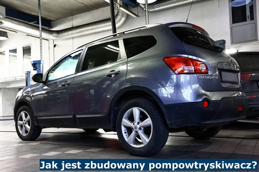 Jak jest zbudowany pompowtryskiwacz?