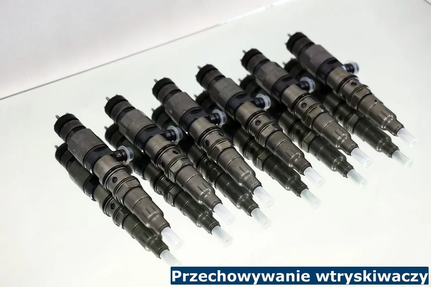 Przechowywanie wtryskiwaczy Przechowywanie wtryskiwaczy