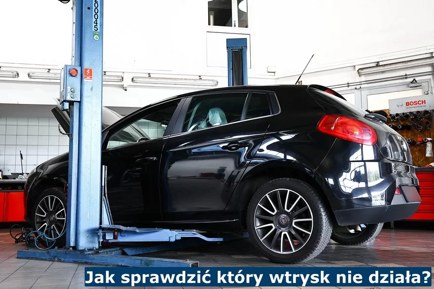 Jak sprawdzić który wtrysk nie działa? 