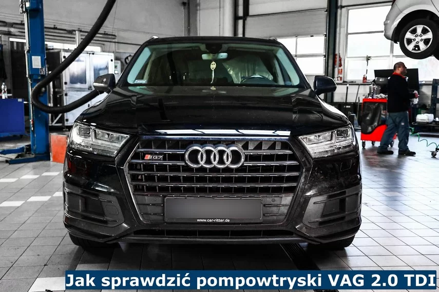 Jak sprawdzić pompowtryski VAG 2.0 TDI?