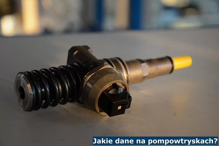 Jakie dane na pompowtryskach?