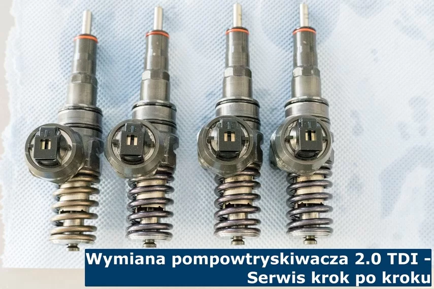 Wymiana pompowtryskiwacza 2.0 TDI