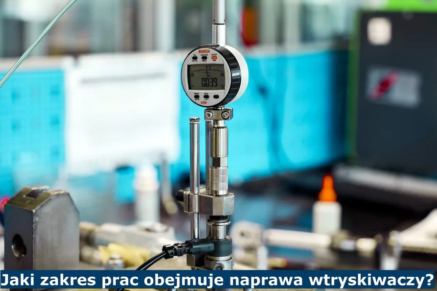 Jaki zakres prac obejmuje naprawa wtrysków Common Rail?