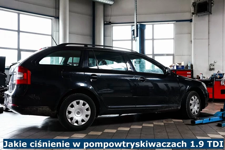 Jakie ciśnienie w pompowtryskiwaczach 1.9 TDI?