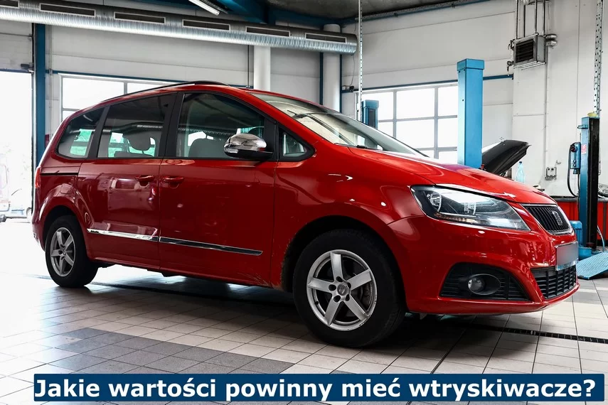 Jakie wartości powinny mieć wtryskiwacze? 