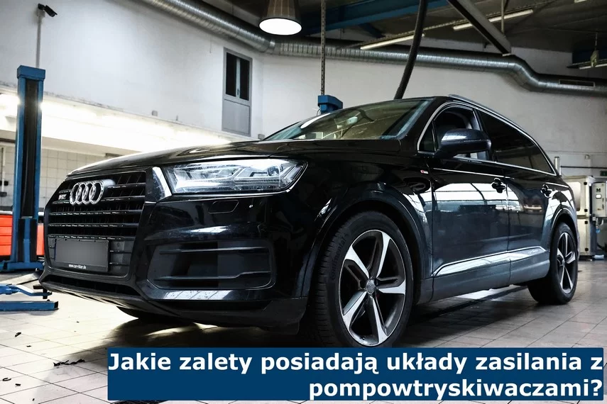 Jakie zalety posiadają układy zasilania z pompowtryskiwaczami