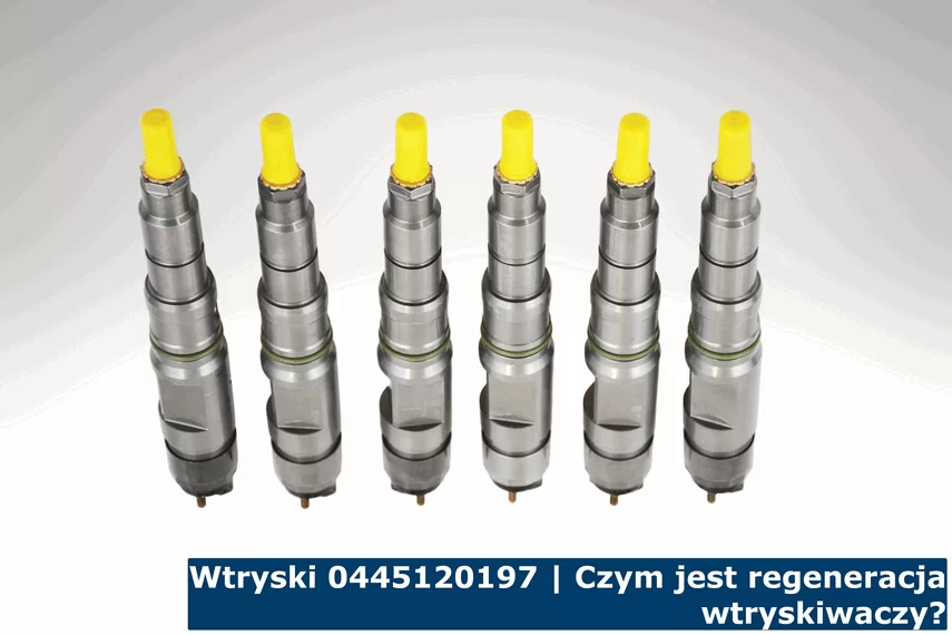 Wtryskiwacze 0445120197 CR po regeneracji Wtryskiwacze 0445120197 CR po regeneracji
