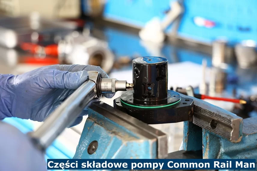 Części składowe pompy Common Rail Man